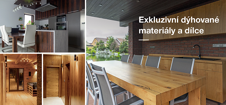 Exkluzivní dýhované materiály a dílce od Démosu