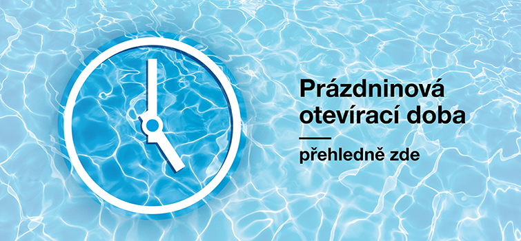 Prázdninová otevírací doba na našich provozovnách