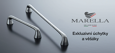 Brožura úchytek a věšáků Marella Design