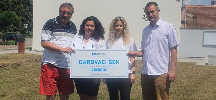 Pomohli jsme obci Lužice