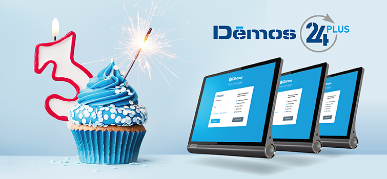 Portál Démos24Plus slaví 3. narozeniny - výherci