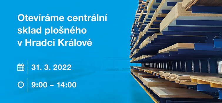 Nenechte si ujít otevření skladu v Hradci Králové