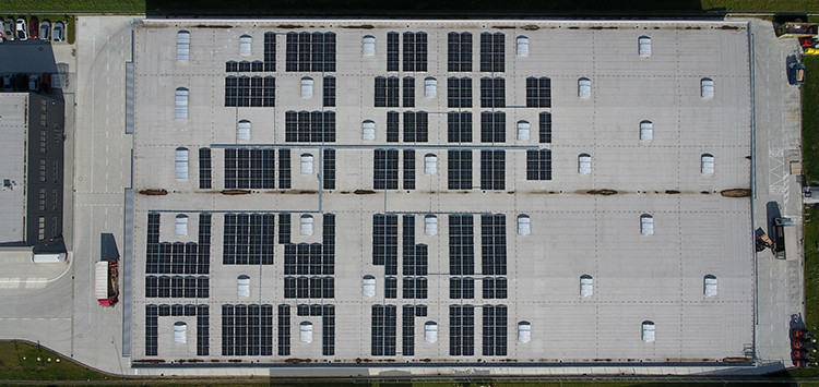 Nejnovější provozovnu pohání solární energie