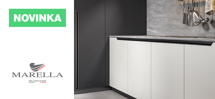 Novinky Marella: Praktické a designové profilové úchytky