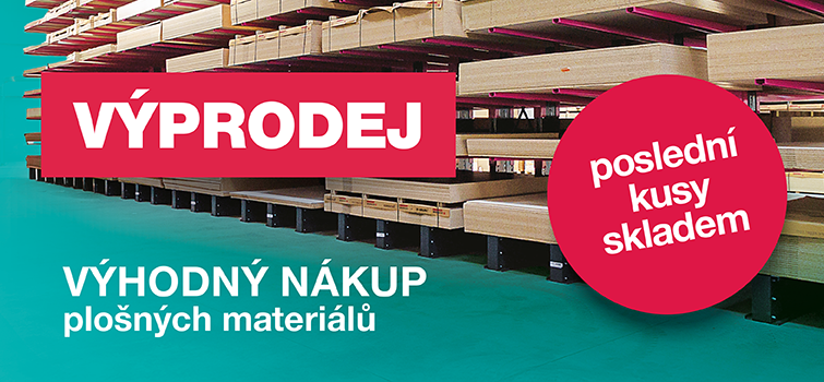 Výprodej plošných materiálů
