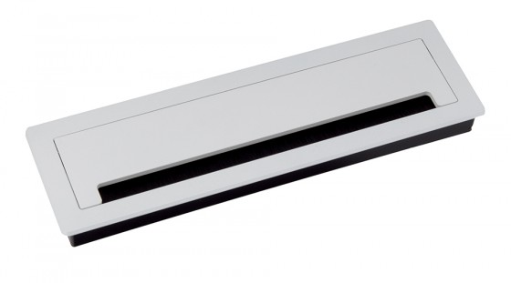 STRONG průchodka s tlumením ALU 300x90x28mm bílá mat