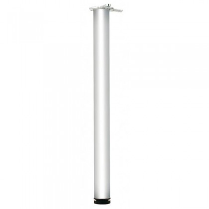 Stolová noha 710/60 mm eloxovaný hliník