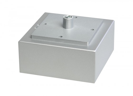 Nábytková noha 704R výška 50mm šedá RAL9006