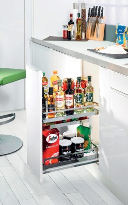 KES 005262 Dispensa Junior III, rám, 300mm, stříbrná