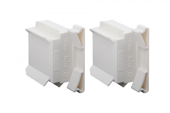 REHAU kluzný kolík 8mm bílá pro koncovou lištu E9