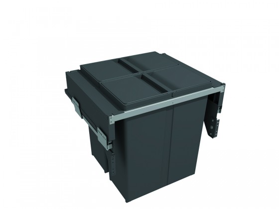 GOLLINUCCI Sorter 580 Plus Line 600mm 2x40l antracit