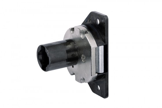 LEHMANN Zámek 416-22 na žaluzie, P4, levý, černý