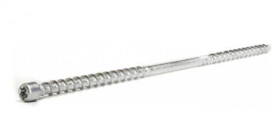 TK-vrut TopRoof 8x360mm válcová hlava TX40 zinek bílý