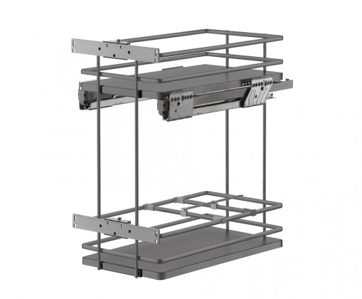 VIBO Galaxy, spodní koš, 300mm, antracit, pravolevá