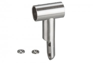 WC kabinky horní upevňující svorka 90° pro 12mm