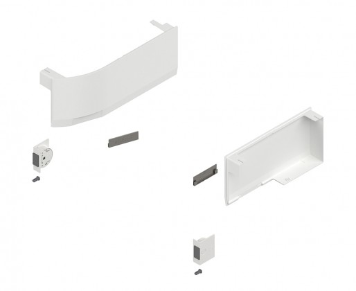 BLUM 23K8000 Aventos HK Top krytky pro S-D, bílá