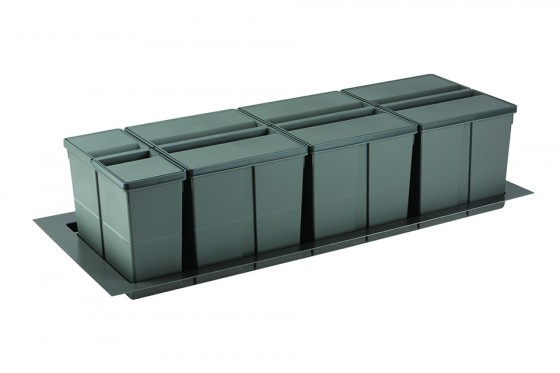 GOLLINUCCI Sorter 9XL System 1200mm 3x26l+1x11l antracit