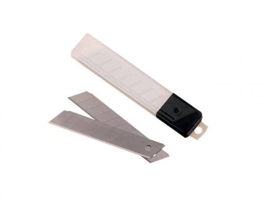 Náhradní čepele pro odlamovací nůž 18mm /balení 10ks