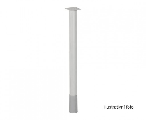 MILADESIGN Rohová noha ST501/955 pro hlavici stříbrná