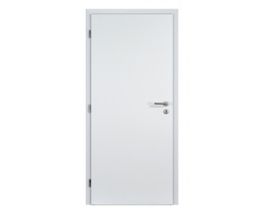 DVEŘE BÍLÉ 90 L kašírované s oblou hranou, voština