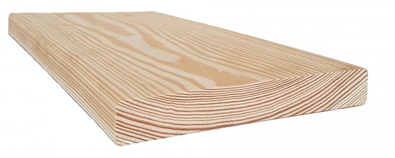 Palubky fasáda Modřín Sib. hoblované prkno 3000/145/20