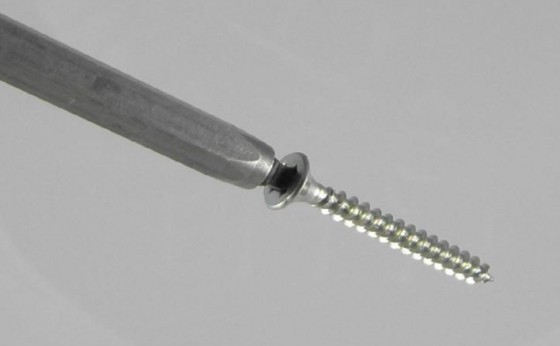 UNIQUADREX Vrut 4x40mm zápustná hlava zinek bílý