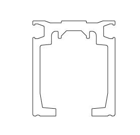 TERNO horní vedení 3480/A elox 6m