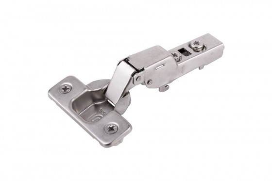 StrongHinges S3 závěs klip polonaložený, s tlumením, 110°, exc., nalis. (10mm)