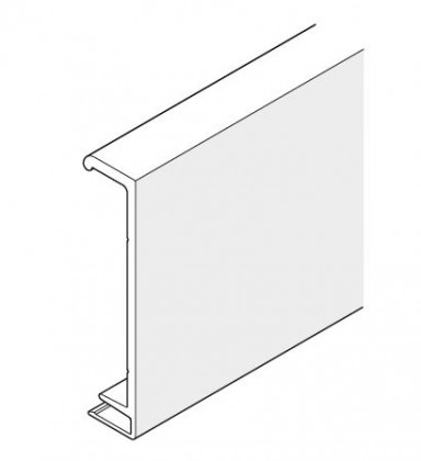 HAWA 25445 Junior 80/B-Pocket  posuvné interiérové kování krycí lišta 2m elox