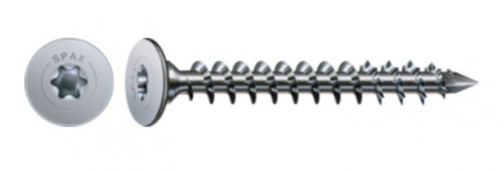 SPAX vrut 3,5x40 plochá hlava T20