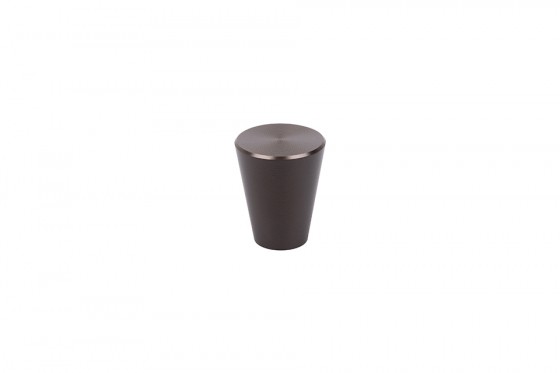 TULIP Knop Conic hnědá matná