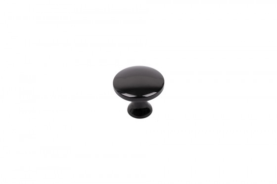 TULIP Knop Evan černá lesklá
