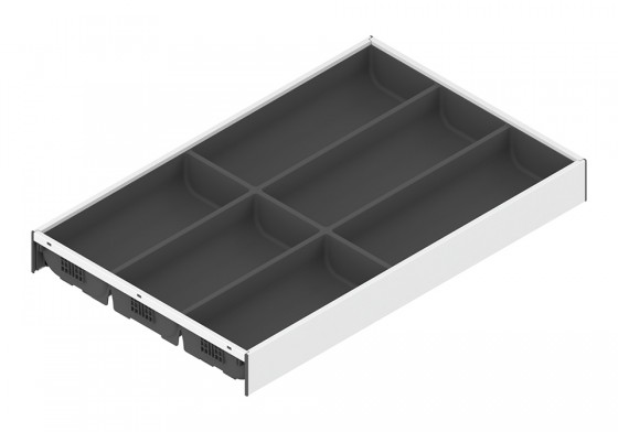 BLUM ZC7S500BS3 Ambia Line příborník 300/500 bílá/šedá