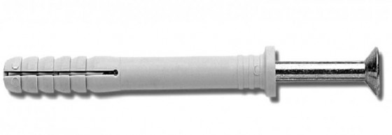 Natloukací hmoždinka s plochým lemem 6x60mm