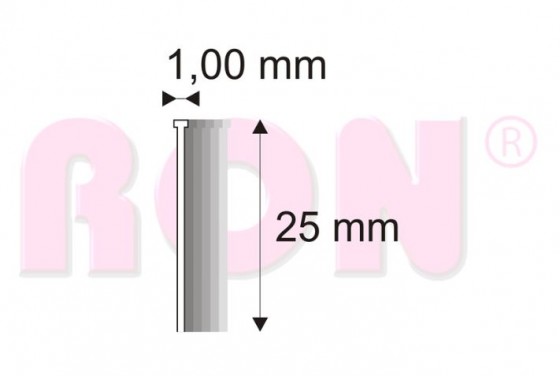Hřebík Brad 12/25 (18G), 5000 ks