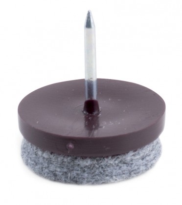 STRONG kluzák hřebíkový s plstí průměr 24mm hnědá