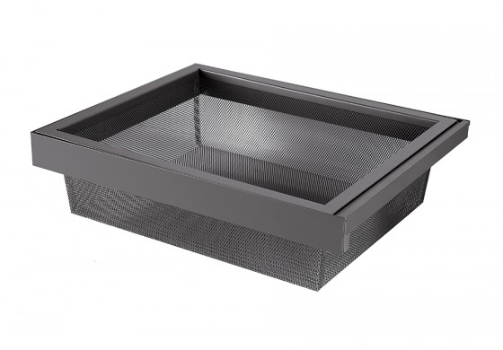 StrongWire drátěný koš, s rámem a tlumeným výsuvem, 900mm, hnědý