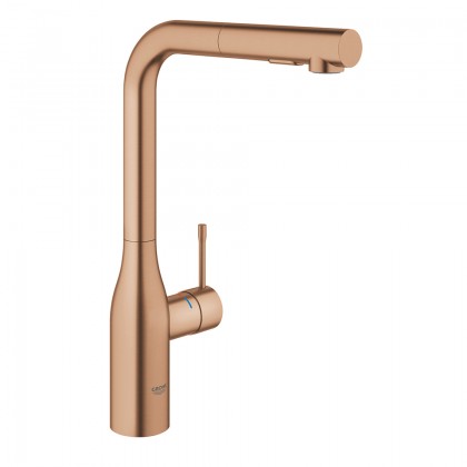 GROHE 30270DL0 Baterie ESSENCE L-výpusť s duální sprchou kartáčovaný Warm Sunset