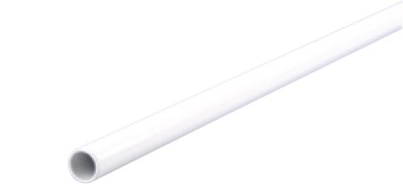 StrongBox reling příčný kulatý, vnitřní zásuvka, D11x1100mm, bílá