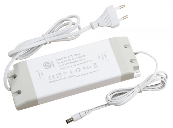 StrongLumio napájecí zdroj plochý pro LED 12V, 60W