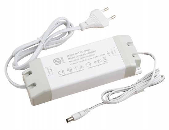 StrongLumio napájecí zdroj plochý pro LED 12V, 75W