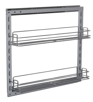 StrongWire boční koš 200 mm, kuličkový tlumený výsuv