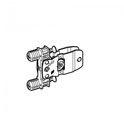 HETTICH 9255836 AvanTech YOU čelní příchyt 101, hmoždinka