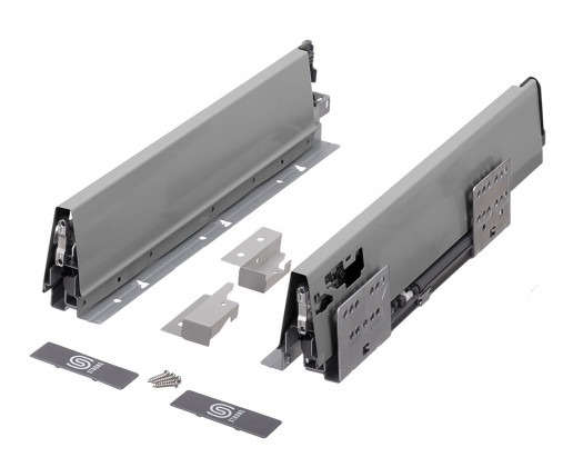 K-StrongBox zásuvka H86/500mm, titan, příborník Classico 800 antracit