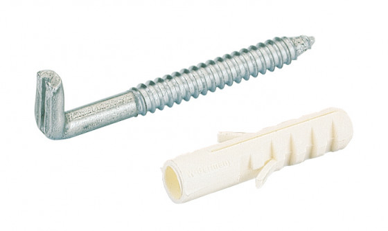 HETTICH 46103 závěsný hák 6x50 mm, hmoždinka 8x40 mm