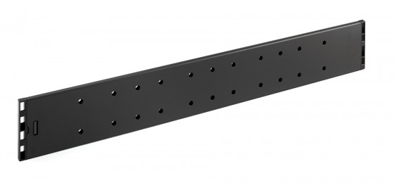 StrongMax příborník, boční díl s perforací, 450mm, černá