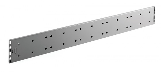 StrongMax příborník, boční díl s perforací, 500mm, šedá