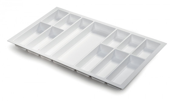 Příborník Classico 822x474mm zrnitá bílá