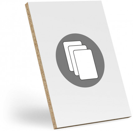 KRONOSPAN vzorek DTDL 8mm - A4 neohraněný