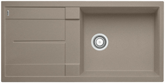 BLANCO 517359 Dřez Metra XL 6 S bez excentru Silgranit PuraDur tartufo